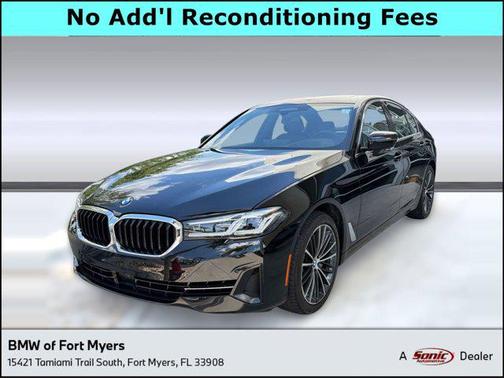 Jet Black 2023 BMW 540 i