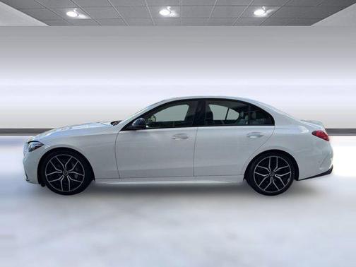 White 2022 Mercedes-Benz C-Class Sedan