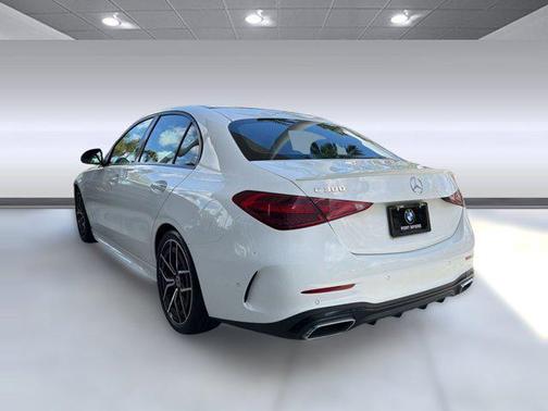 White 2022 Mercedes-Benz C-Class Sedan