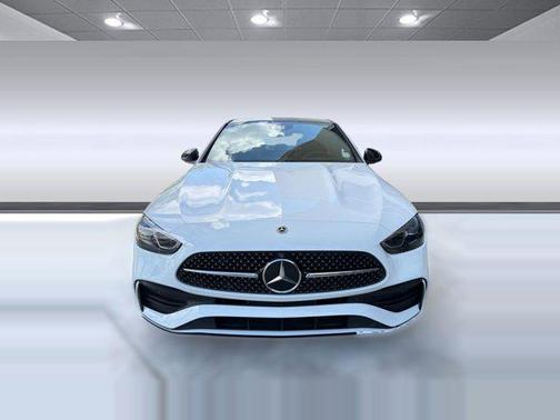 White 2022 Mercedes-Benz C-Class Sedan
