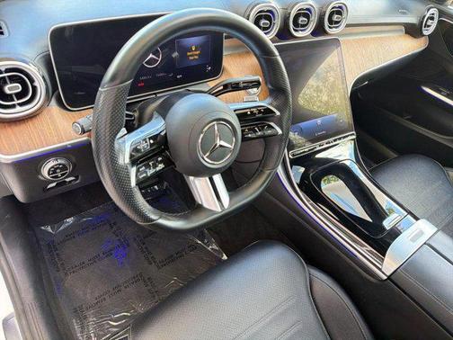 White 2022 Mercedes-Benz C-Class Sedan