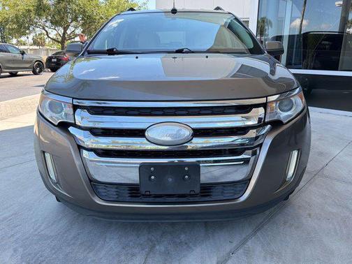 Tan 2014 Ford Edge Limited