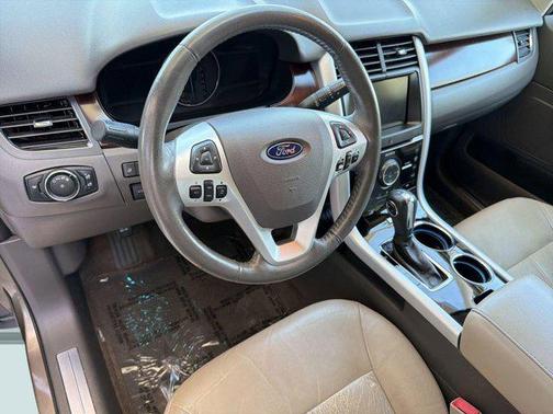 Tan 2014 Ford Edge Limited