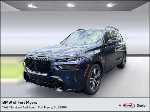 Tanzanite Blue II Metallic 2027 BMW X7 xDrive40i