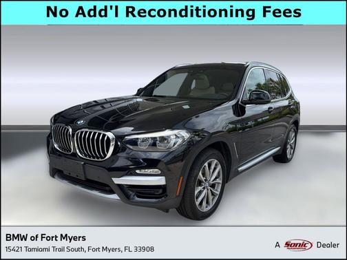 Jet Black 2019 BMW X3 xDrive30i