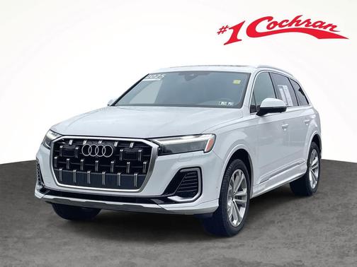 Carrara White 2025 Audi Q7 55 Premium Plus