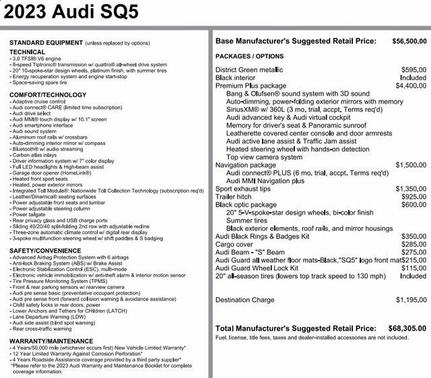 2023 Audi SQ5 3.0T Premium Plus