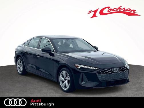 BLK/Black 2025 Audi A5 Premium Plus TFSI quattro S tronic