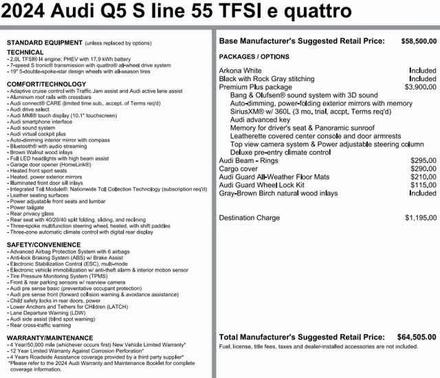 2024 Audi Q5 55 S line Premium Plus