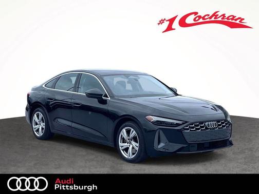 BLK/Black 2025 Audi A5 Premium Plus TFSI quattro S tronic