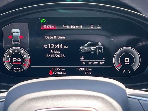 Mythos Black Metallic 2023 Audi Q5 45 S line Premium Plus