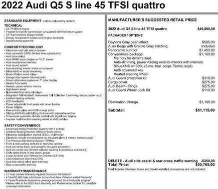 2022 Audi Q5 45 S line Premium