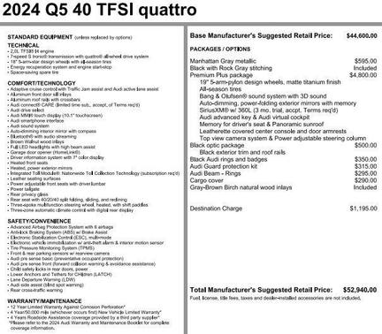 2024 Audi Q5 40 Premium Plus