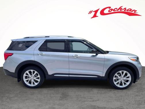 Iconic Silver Metallic 2024 Ford Explorer Platinum