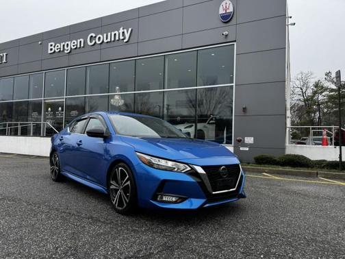 Electric Blue Metallic 2020 Nissan Sentra SR