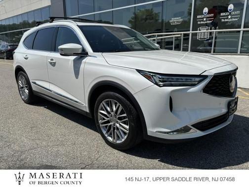 Platinum White Pearl 2023 Acura MDX w/Advance Package