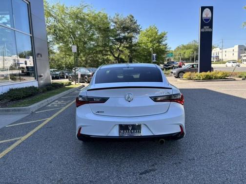 Platinum White Pearl 2020 Acura ILX Technology Package