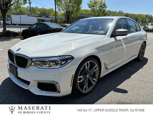 Alpine White 2018 BMW M550 i Xdrive