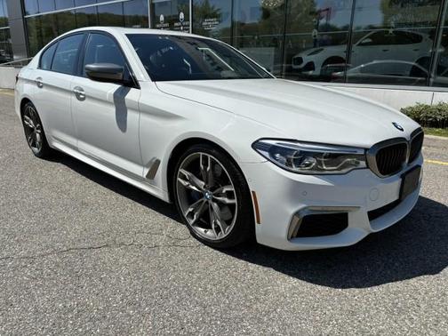 Alpine White 2018 BMW M550 i Xdrive