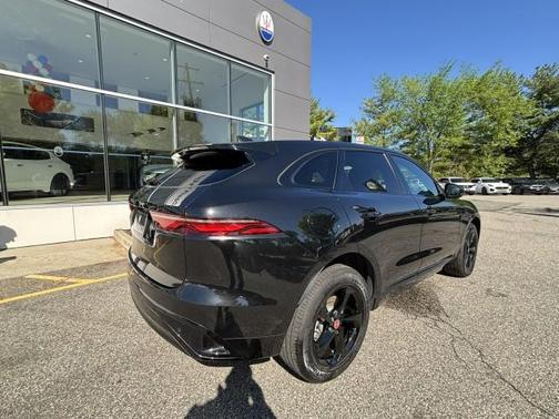 Santorini Black 2023 Jaguar F-PACE S