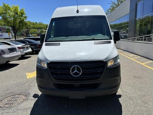 Grey White 2022 Mercedes-Benz Sprinter 2500 High Roof
