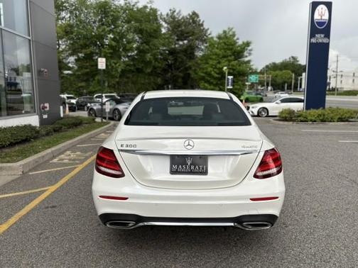 Polar White 2017 Mercedes-Benz E-Class 4MATIC