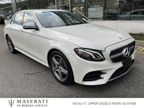 Polar White 2017 Mercedes-Benz E-Class 4MATIC