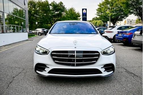 WHITE 2024 Mercedes-Benz S-Class S 580 4MATIC
