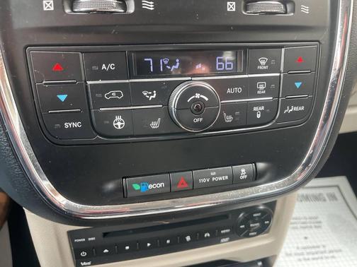 Blue 2012 Chrysler Town & Country Touring-L