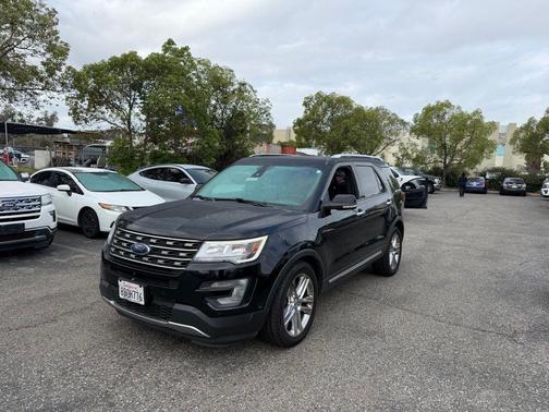 SHADOW BLACK 2017 Ford Explorer Limited