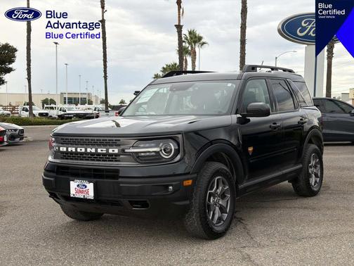 Shadow Black 2023 Ford Bronco Sport Badlands