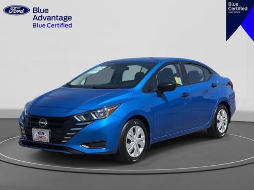 Electric Blue Metallic 2024 Nissan Versa 1.6 S