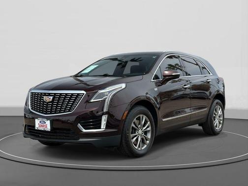 Garnet Metallic 2021 Cadillac XT5 Premium Luxury