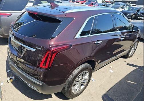 Garnet Metallic 2021 Cadillac XT5 Premium Luxury