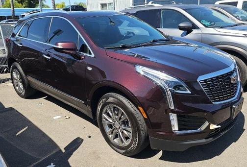 Garnet Metallic 2021 Cadillac XT5 Premium Luxury