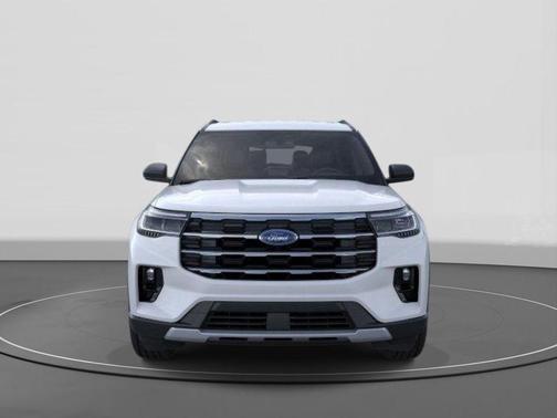 SPACE WHITE METALLIC 2026 Ford Explorer Active