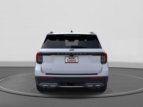 SPACE WHITE METALLIC 2026 Ford Explorer Active