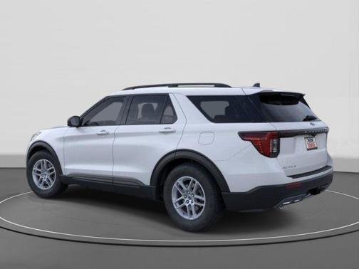 SPACE WHITE METALLIC 2026 Ford Explorer Active