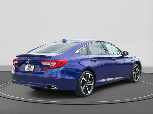 Blue 2018 Honda Accord Sport