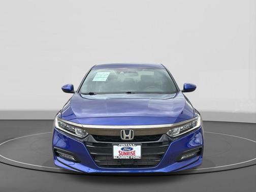 Blue 2018 Honda Accord Sport