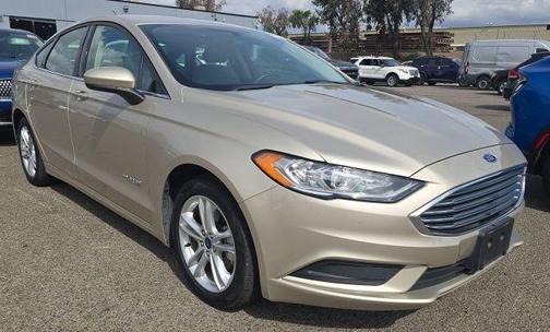 WHITE GOLD 2018 Ford Fusion Hybrid S