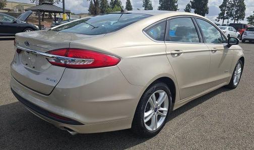 WHITE GOLD 2018 Ford Fusion Hybrid S
