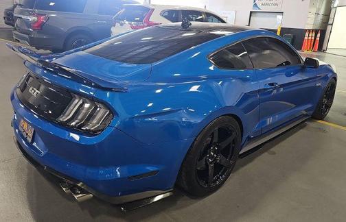 Velocity Blue Metallic 2021 Ford Mustang GT