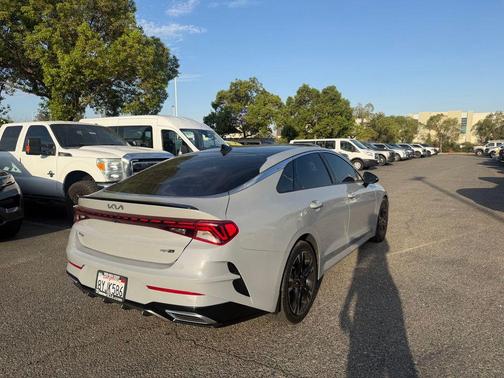 Wolf Gray 2022 Kia K5 GT-Line