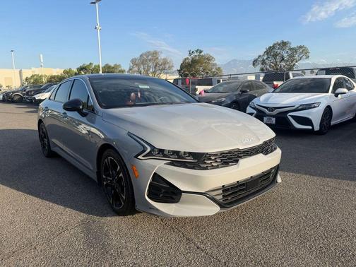 Wolf Gray 2022 Kia K5 GT-Line