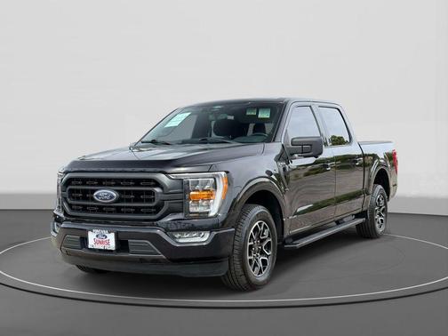 AGATE BLACK METALLIC 2021 Ford F-150 XLT