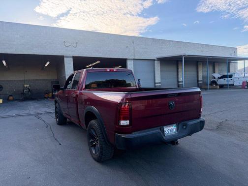 Delmonico Red Pearlcoat 2021 RAM 1500 Classic Warlock Quad Cab 4x2 6'4' Box