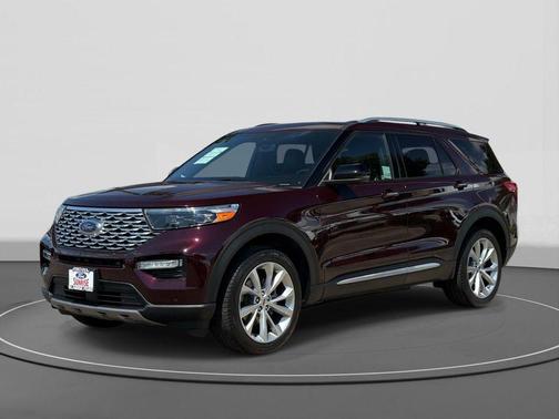 JEWEL RED MET TINTED CC 2023 Ford Explorer Platinum