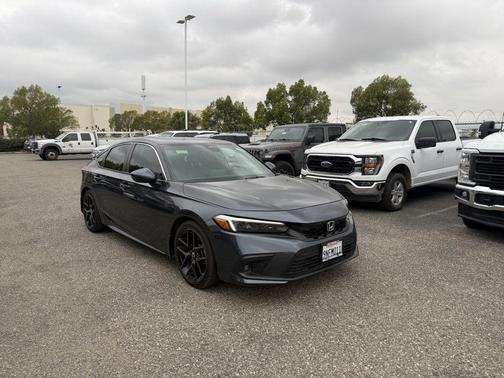 Gray 2024 Honda Civic Sport Touring