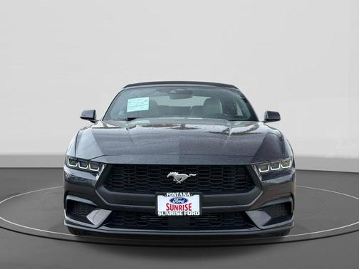 Dark Matter Gray Metallic 2024 Ford Mustang EcoBoost Premium